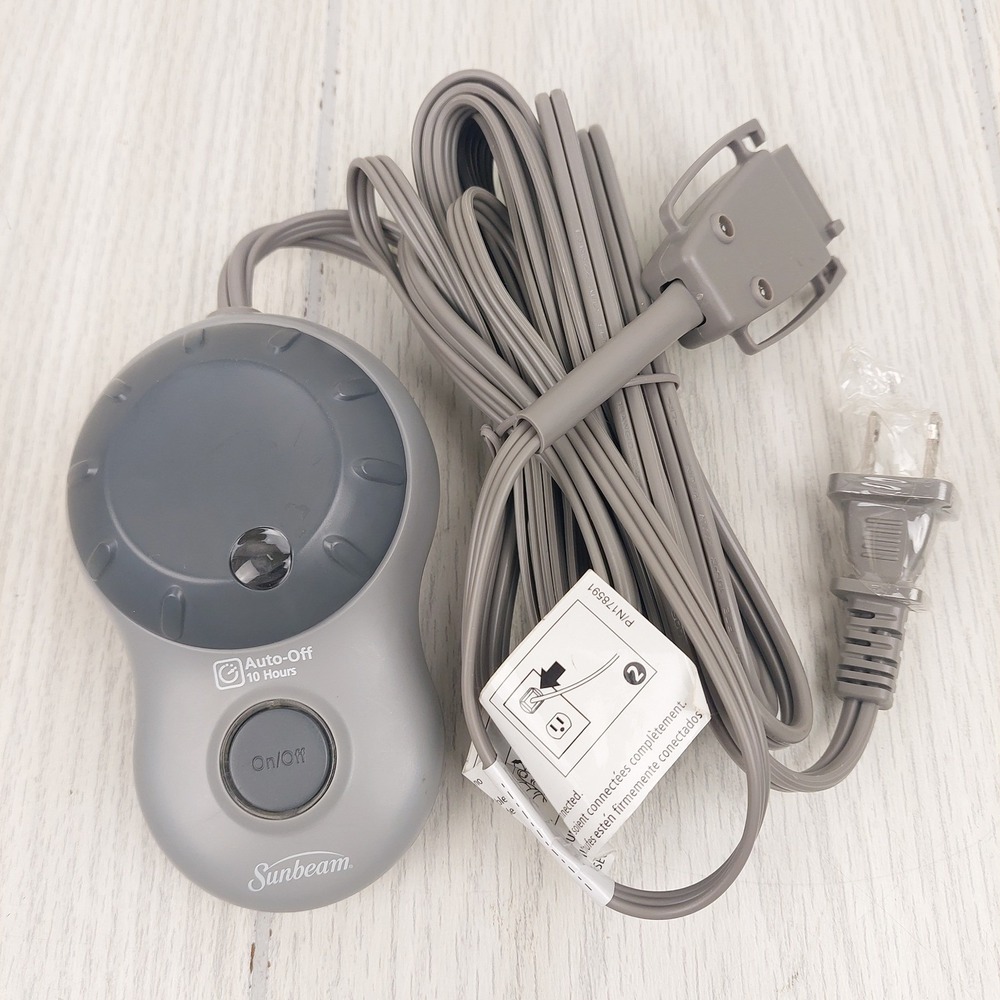 Sunbeam Electric Blanket Controller S85A‎ Auto Off 10 Hours On Off